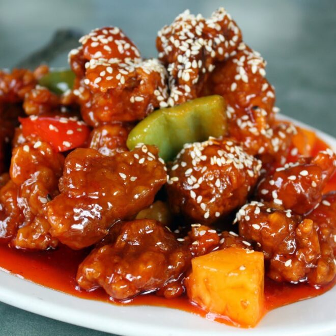 Chicken in Sweet and Sour Sauce (Gu Lou Yuk 咕噜肉)