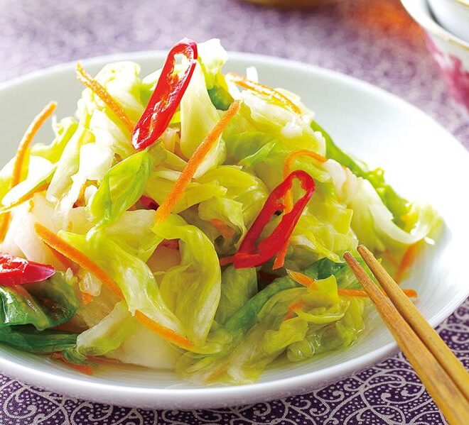 Chinese Pickled Cabbage (Pào Cài 泡菜)