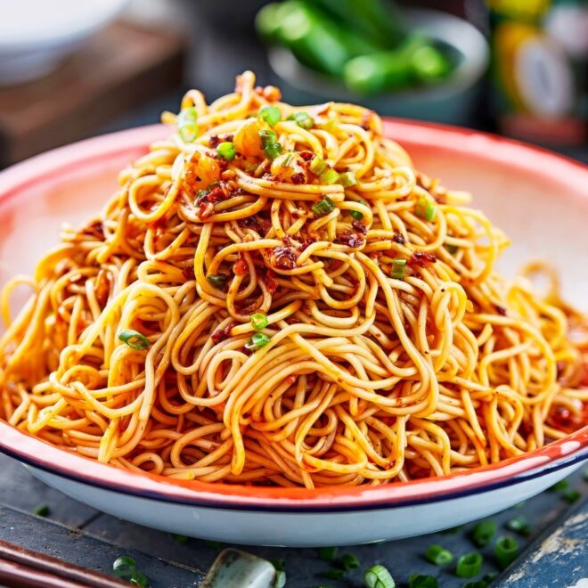 Spicy Cold Noodles (Sichuan Liang Miàn 四川凉面)